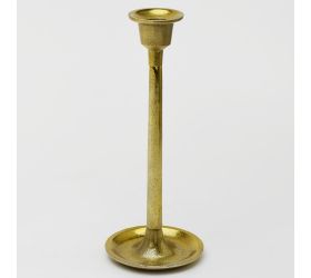 Svietnik ALUMINIUM zlatý 26 cm