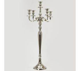 Svietnik ALUMINIUM  5 ramien 60 cm