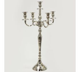 Svietnik ALUMINIUM  5 ramien 80 cm