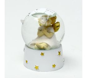 Ťažítko anjel ružový 6,5x6,5x8,5cm