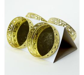 Bodce ornament zlaté s/4