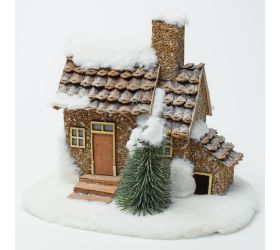 Dom prír.materiály 26x20x23cm