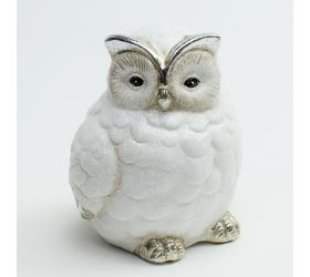 Sova porcelán 9*8.5*10.8cm