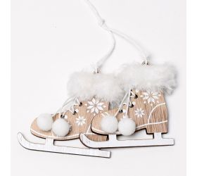 Záves korčule drevo natur 20x8x2cm