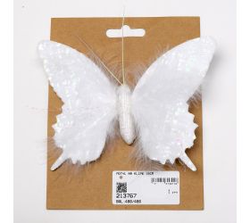 Motýľ na klipe 16cm