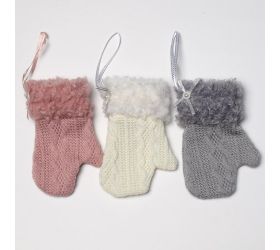 Ponožka záves látka mix3 17cm