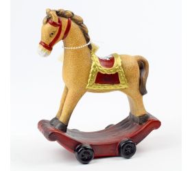 Koník hojdací kolieska ker.16*8*19.5