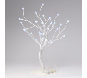 Strom cold led žiarovky biely 30cm