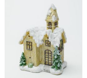 Kostol led polyres.14.5x11.5x21