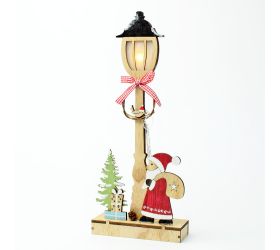 Lampa so santom led drevo 15x5,5x36cm