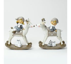 Deti na sobovi 12x3,8x14cm mix 2