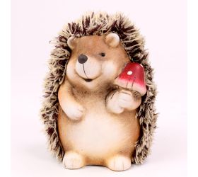 Ježko s hríbikom porcelán  11*9.5*13.5cm