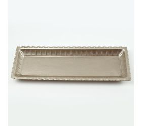 Tácka drevo mdf champagne 39,2x13,5x3cm