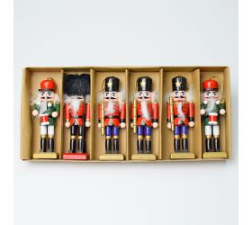 Záves drev luskáčik s/6 13cm