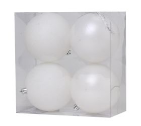 Gule vian. plast s/4 10cm biele mix2