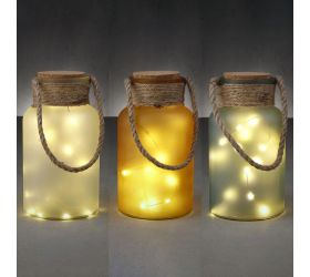 Fľaša 3 rozmanitá 25 led bat