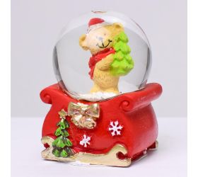 Tažítko s vianočnou postavičkou 6cm 4ass