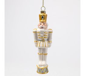 Vojačik záves biely 15,1cm