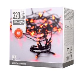 Led svetlá 320 červené vonkajšie
