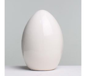 Vajce porcelán biele 5x5x7