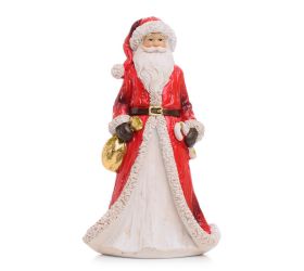 Santa s darčekom bie/čer poly 9.5*4.5*16