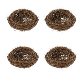 Hniezdo hnedé väčšie 9cm s/4