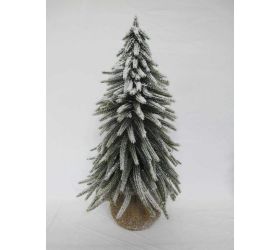 Umelý stromček v jute osnež.43cm