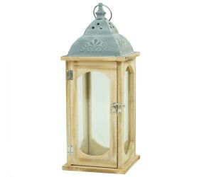 13fl/s lampáš-s-hnedo/šedý 16x16x41,5cm