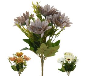 Kytica gerbera x5 mix 3 farieb 30cm