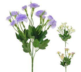 Kytica karafiát x5 mix 3 farieb 40cm