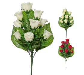 Kytica ruža*9 3f 45cm