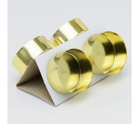 Bodce na čaj.sviečku mix-zl/str