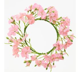 Veniec  jabloň.kvet ružový 14cm
