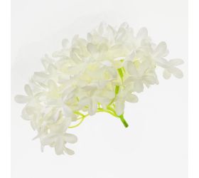 Hlava hortenzia biela p:12cm bal:12ks