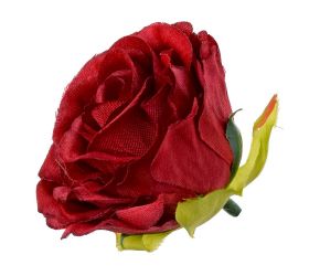Hlava ruža červená p:6cm bal:24ks
