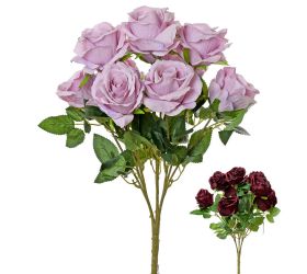 Kytica ruža 47cm mix 2 fa
