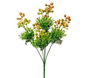 Zápich bobule oranžové 30cm