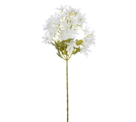 Konár kvet biely 57cm