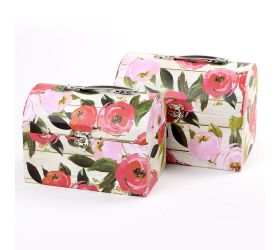 Darčeková krabička truhlica s/2 l23x15x17cm