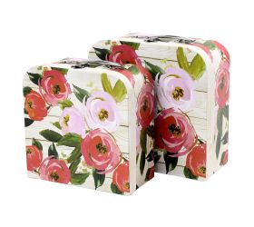 Darčeková krabička kufrík s/2 l25x25x13cm