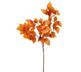 Konár listy oranžové 85cm
