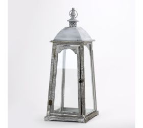 286fl/s lampáš šedo biely l:24*24*53/74.5h