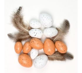 Vajíčka plast s/16 2-4cm mix f