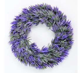 Veniec lístky fial.21cm