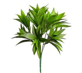 Zápich listy špicaté zelené 31cm