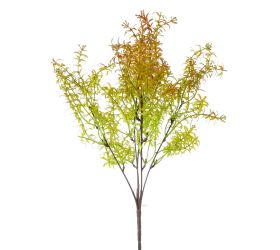 Zápich lístky oranžové 32cm