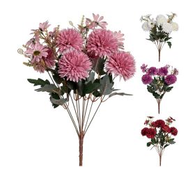 Kytica chryzantémy 4f x10 46cm