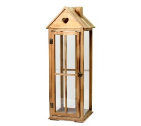 414fl/s lampáš drevo natur m 27x25,5x75,5cm