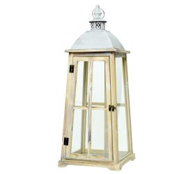 397fl/s lampáš drevo natur l 23,9x23,9x53/75cm