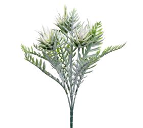 Zápich tilandsia biela 32cm